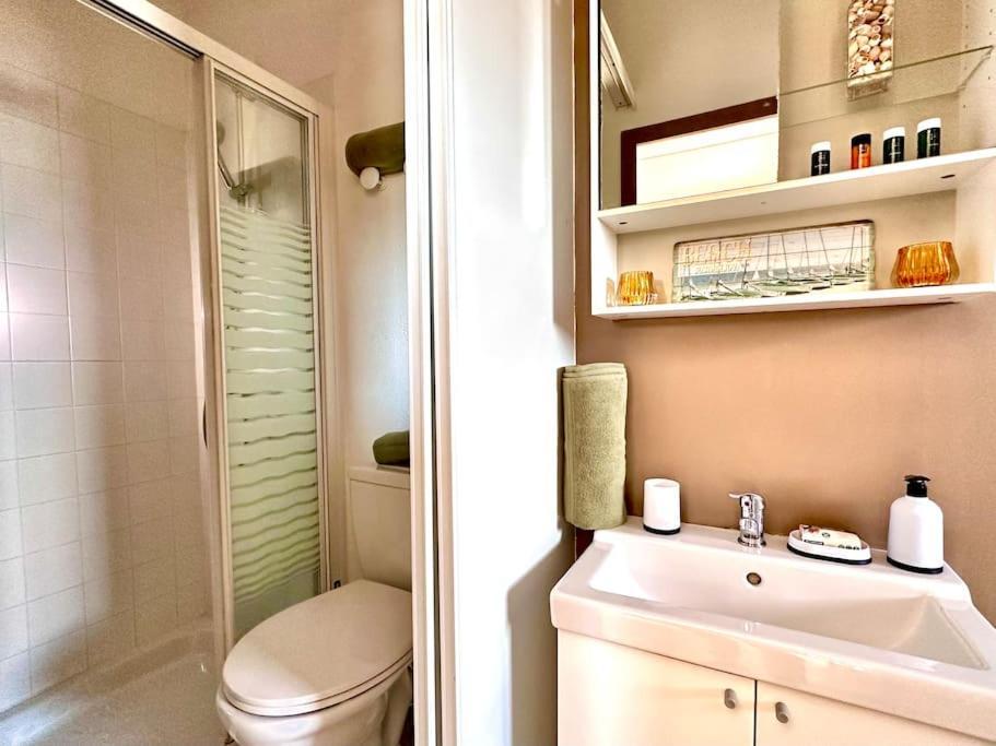 Le Coin De Mer 2, Bord De Mer, Plage 30M, Cosy, Clim, Wifi, 4 Personnes Фо-сюр-Мер Екстер'єр фото